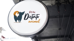 Homemade cake bakery on a round board mockup